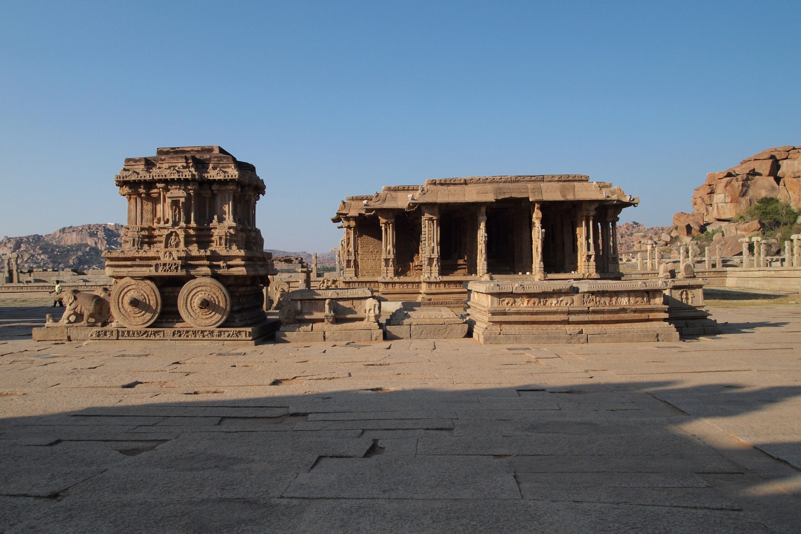 ハンピのヴィッタラ寺院