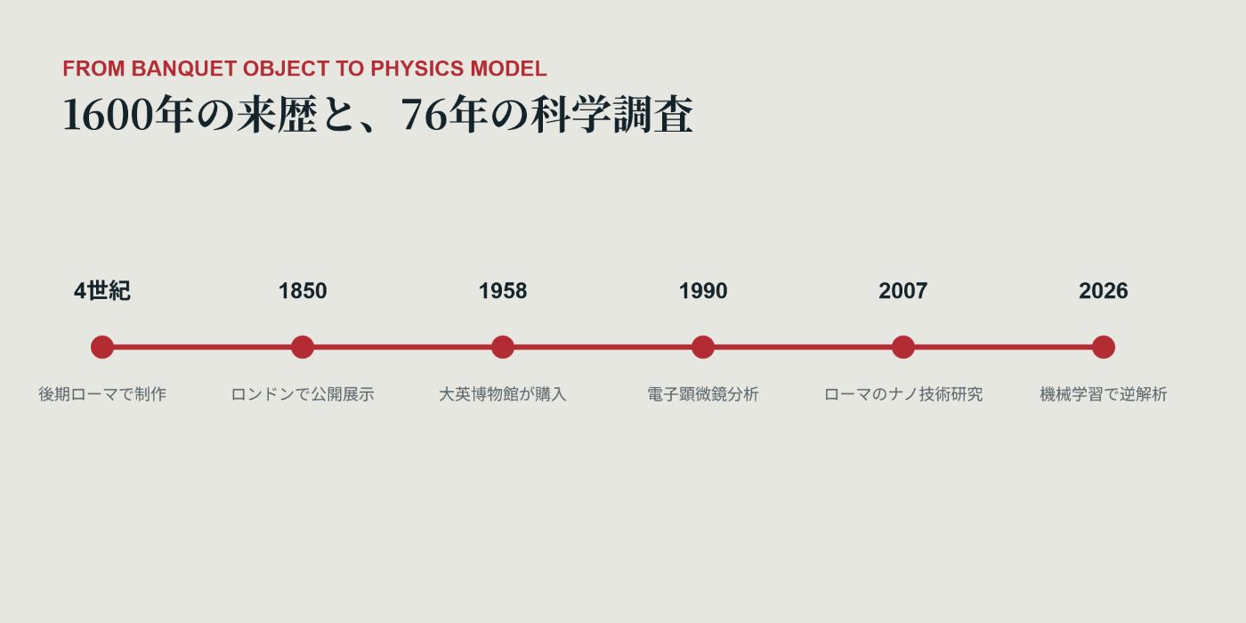 リクルグスカップの4世紀から2026年までの来歴と研究史