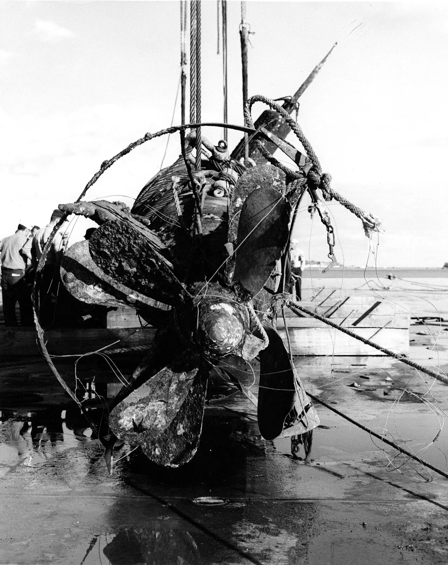 1960年に真珠湾周辺から引き揚げられた日本特殊潜航艇