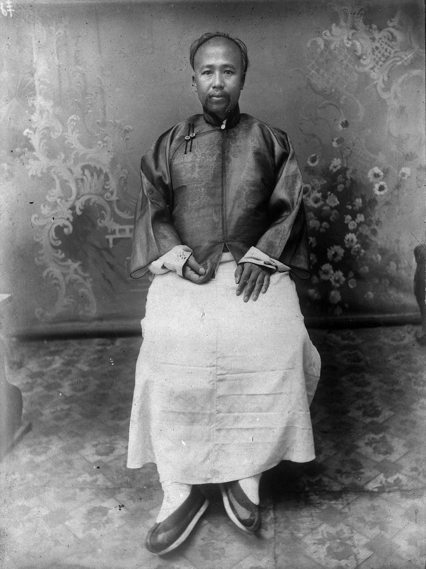 1905年頃の改革派思想家・康有為の肖像写真
