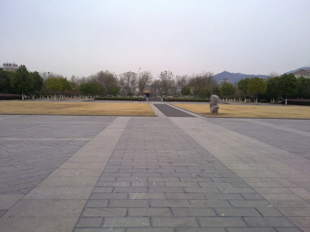 南京明故宮の奉天殿跡