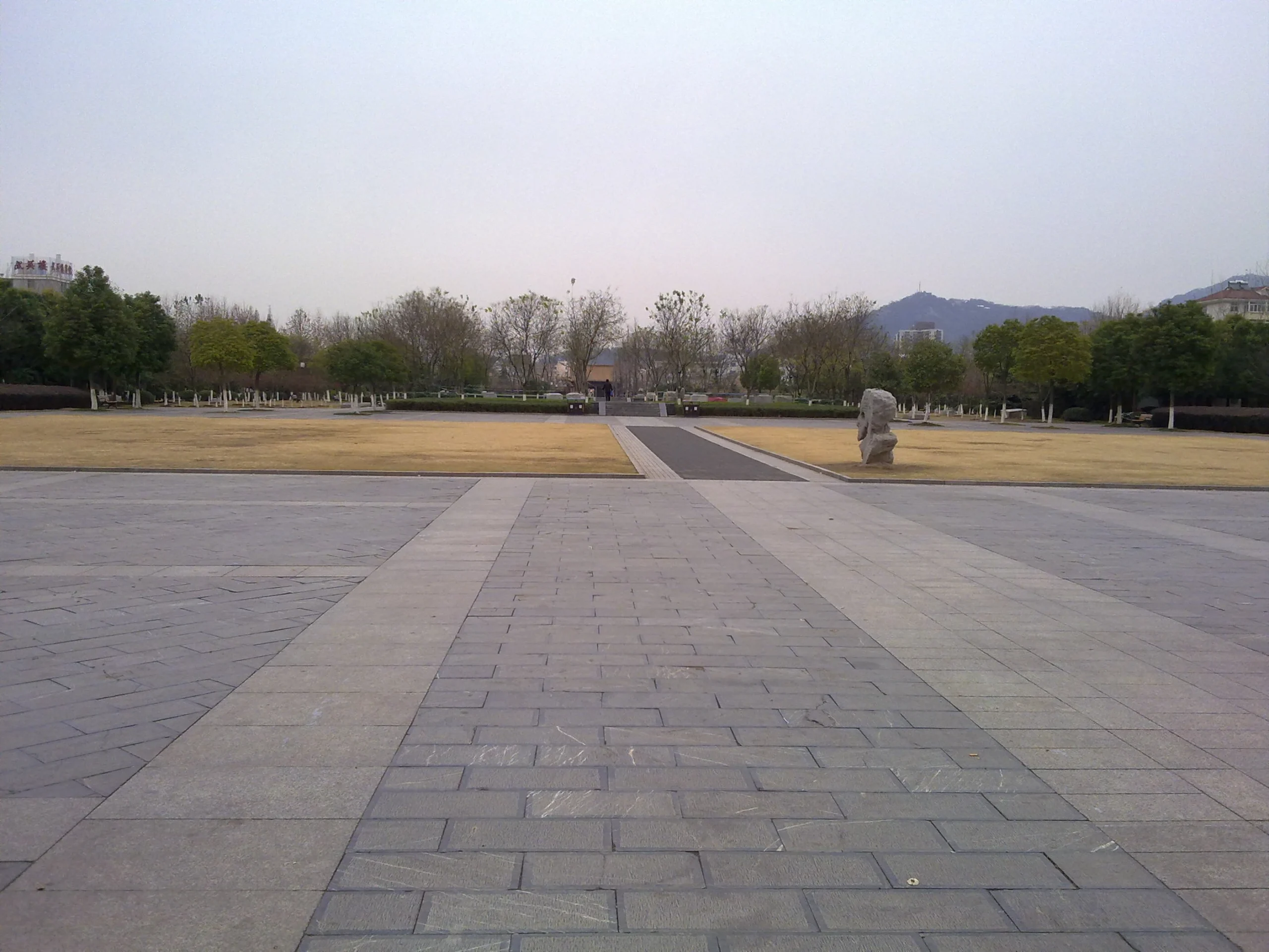 南京明故宮の奉天殿跡
