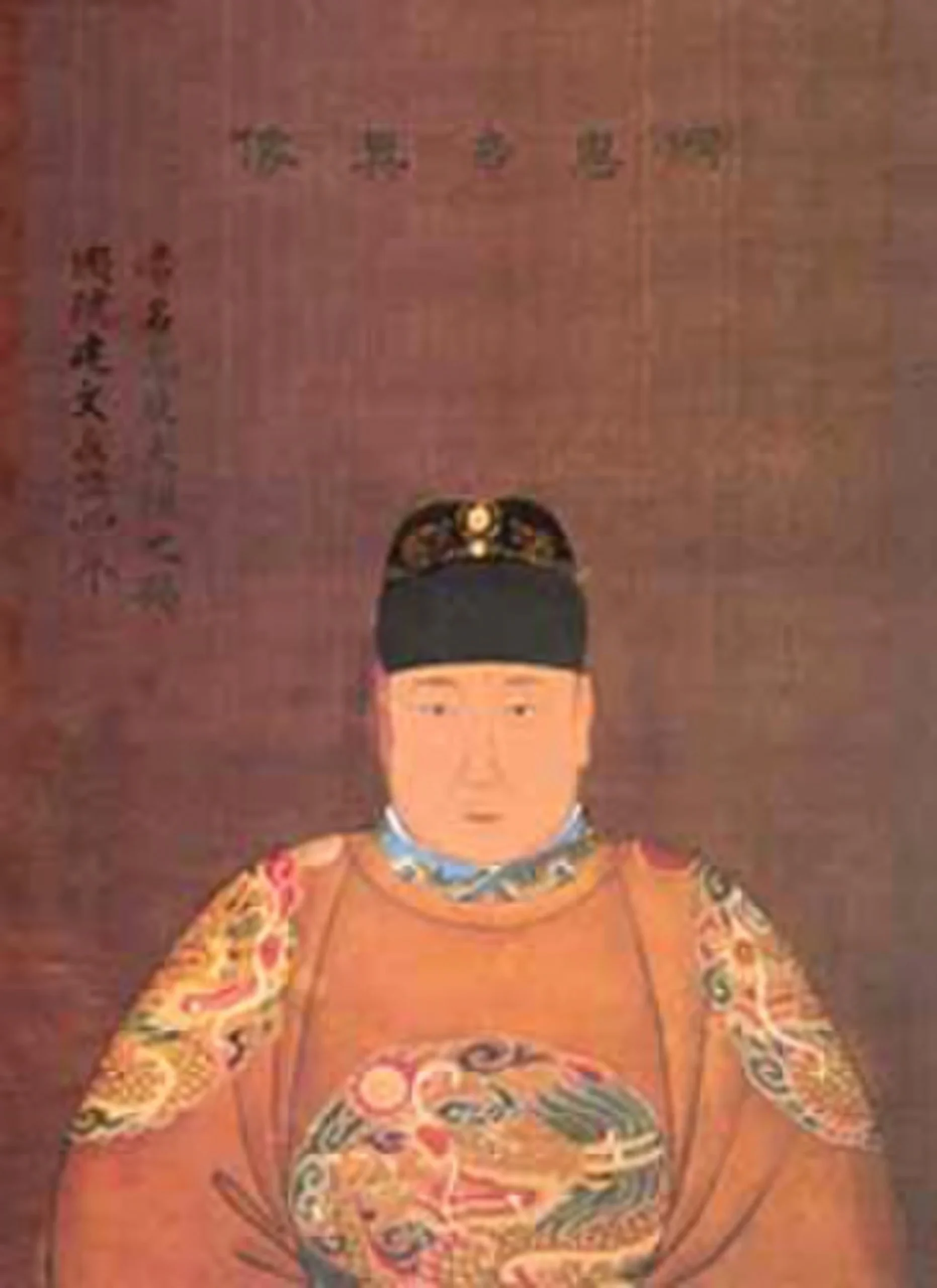 明朝第2代皇帝・建文帝朱允炆の坐像