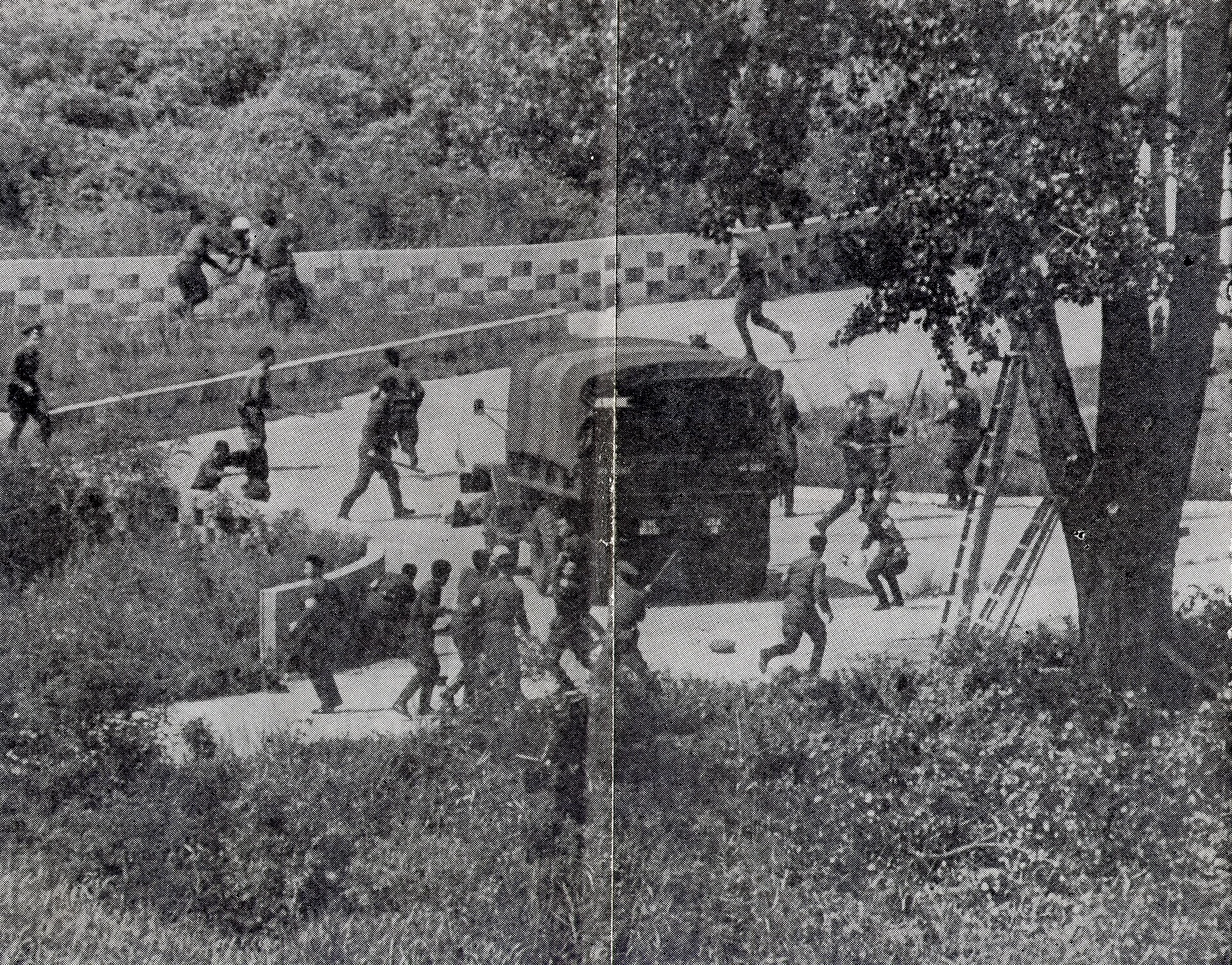 1976年の斧事件現場にいた北朝鮮兵を写した資料写真