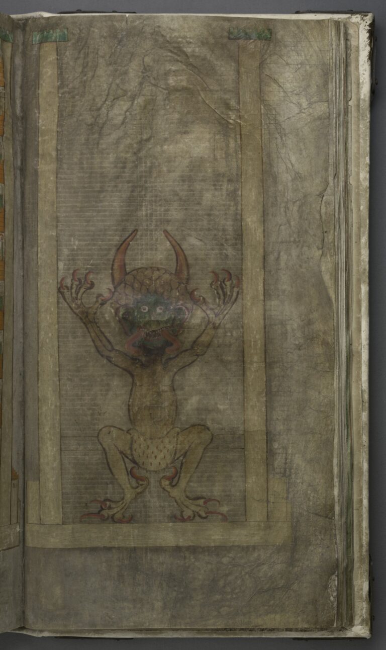 悪魔の聖書コデックス・ギガス|一夜で書いたという巨大写本。悪魔の向かいには何があるのか